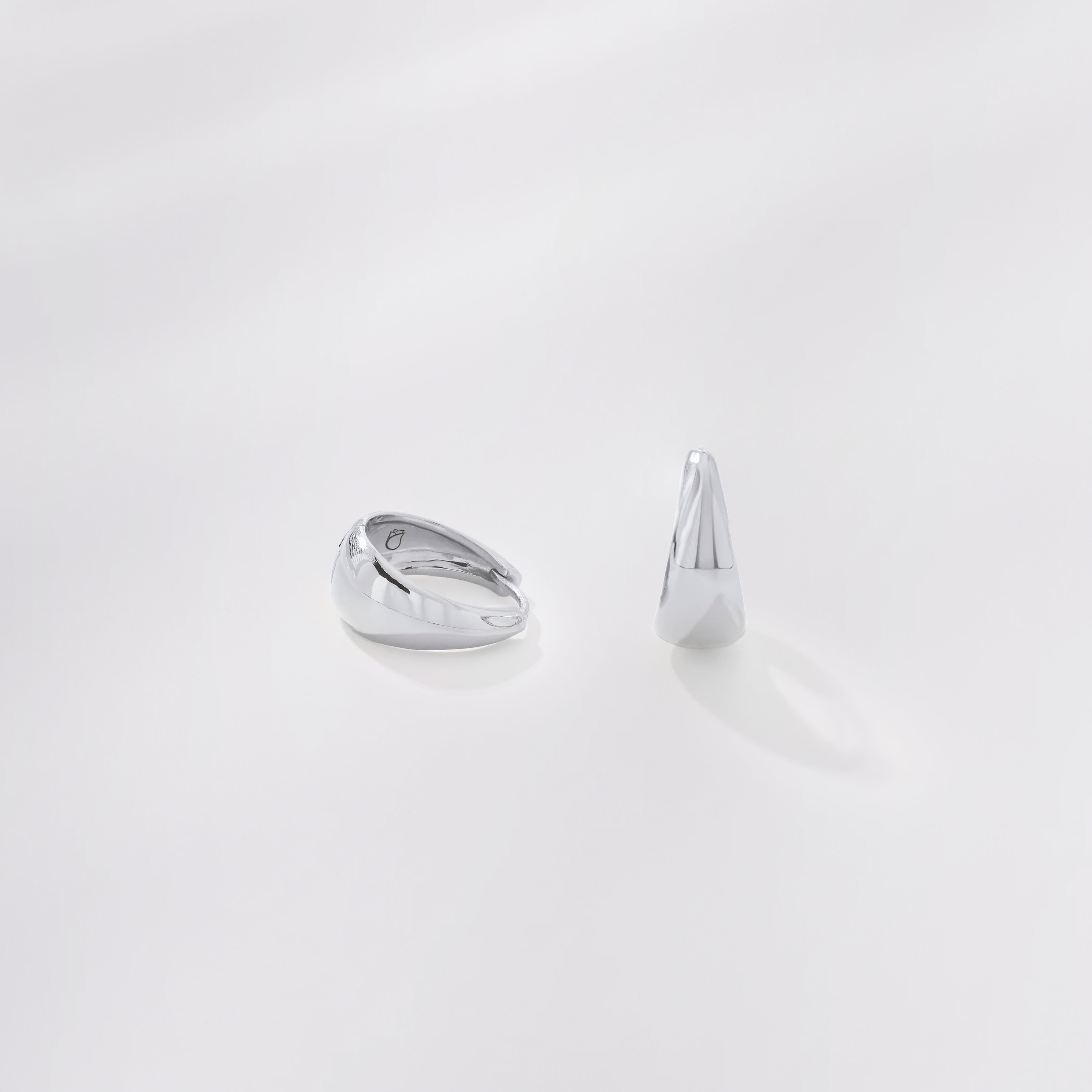 Marlow Hoops Small 12mm (Silver)