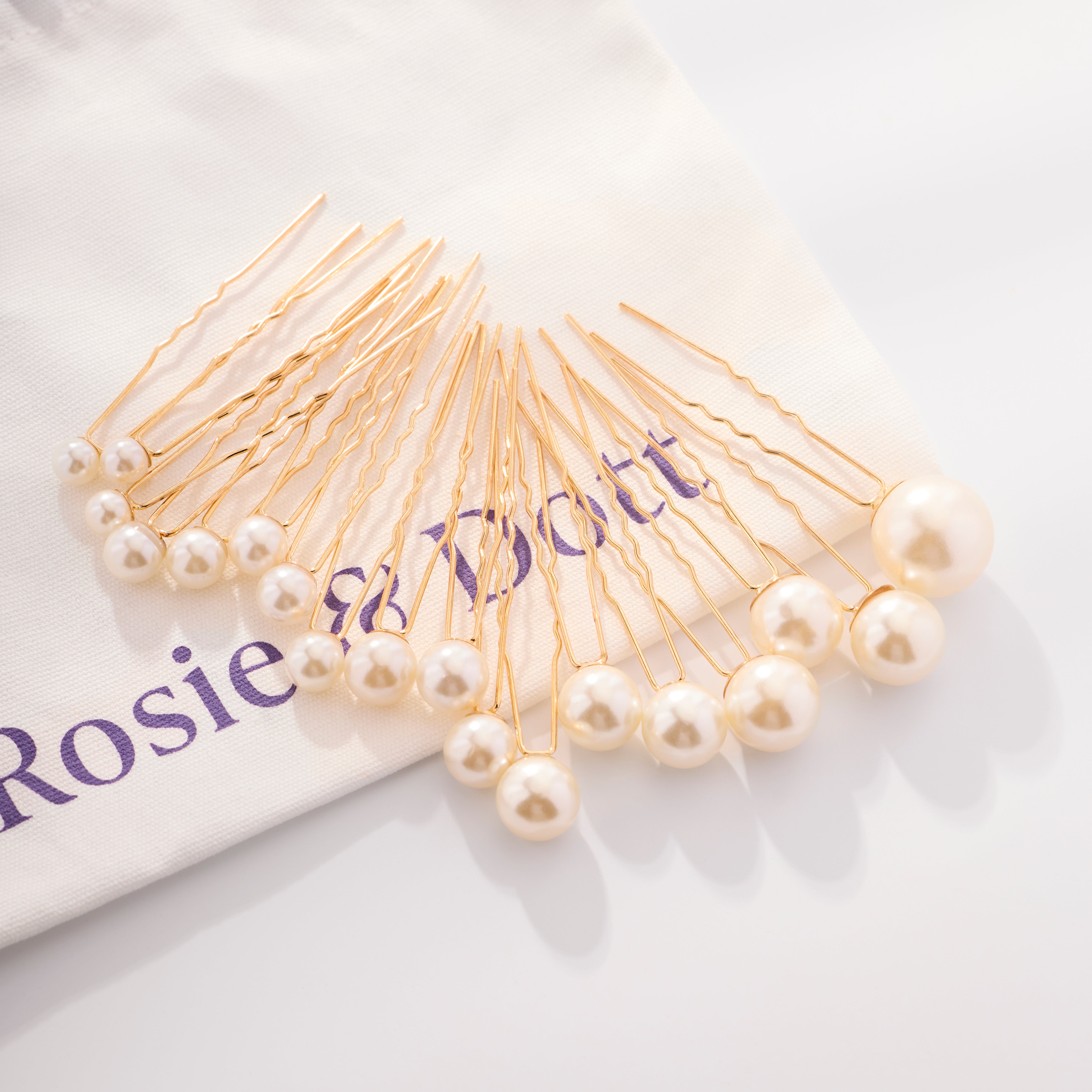 Pearl Pins (Gold)