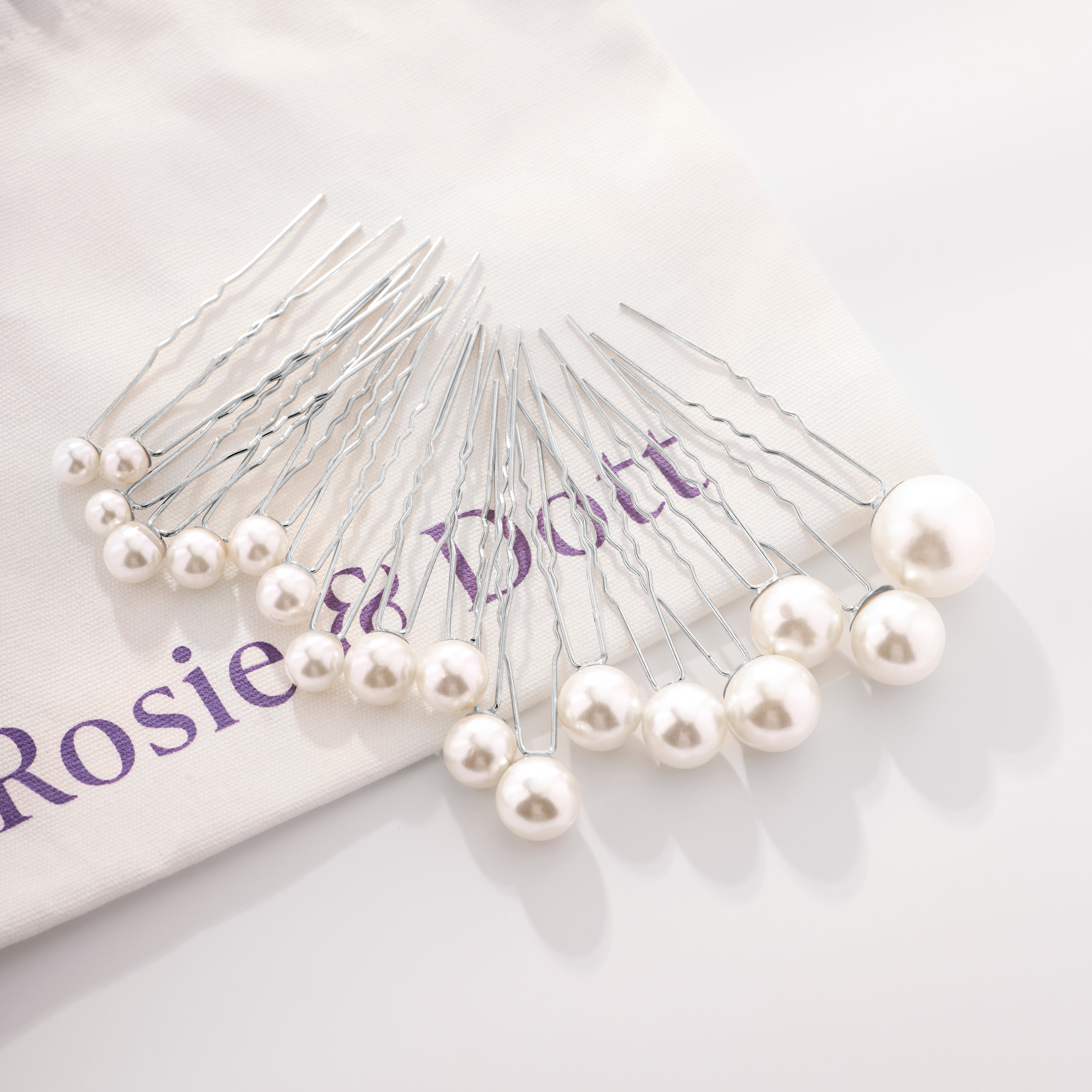 Pearl Pins (Silver)