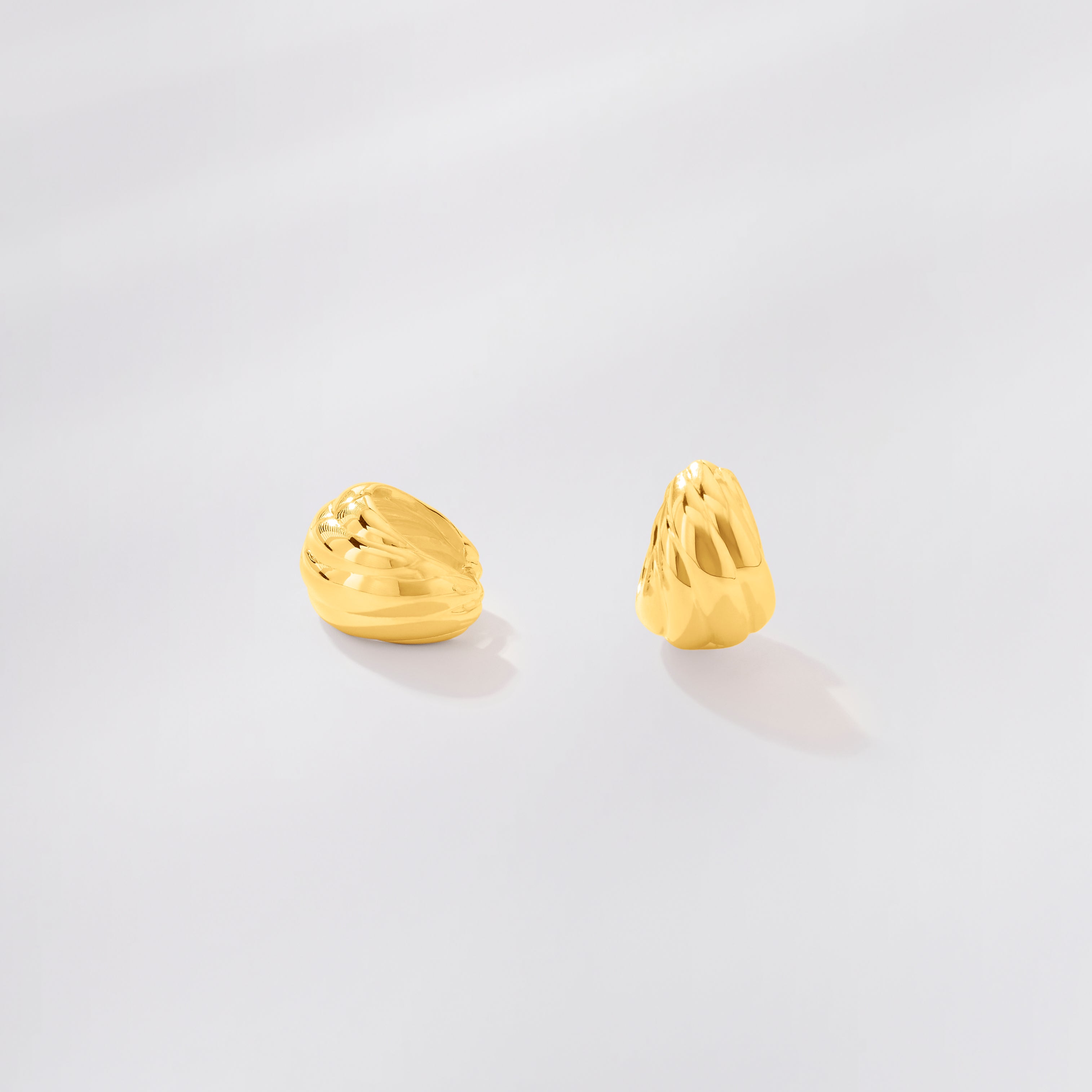 Ribín Hoops (Gold)