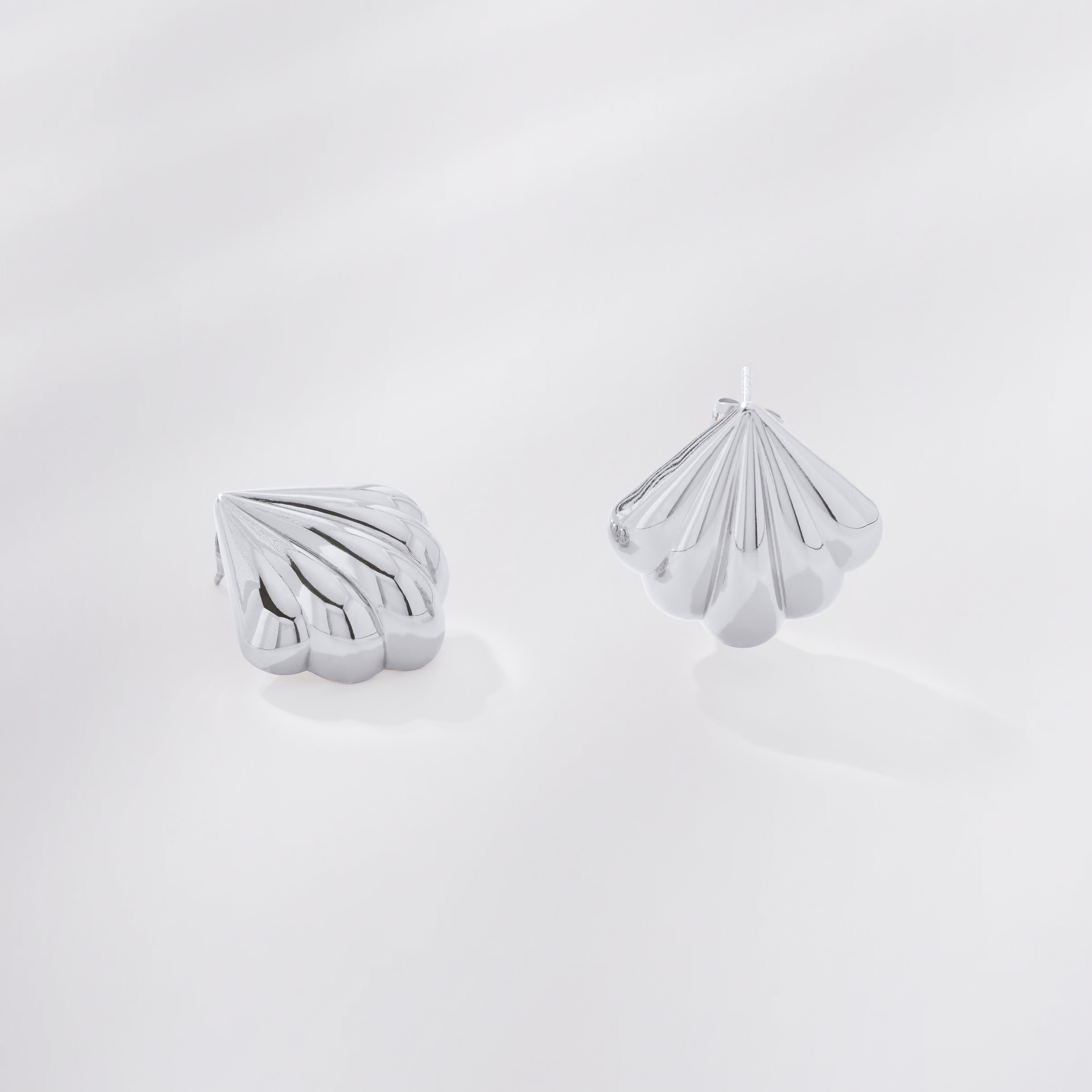 Shell Earrings (Silver)
