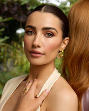 Woven Trio Earrings (Gold)