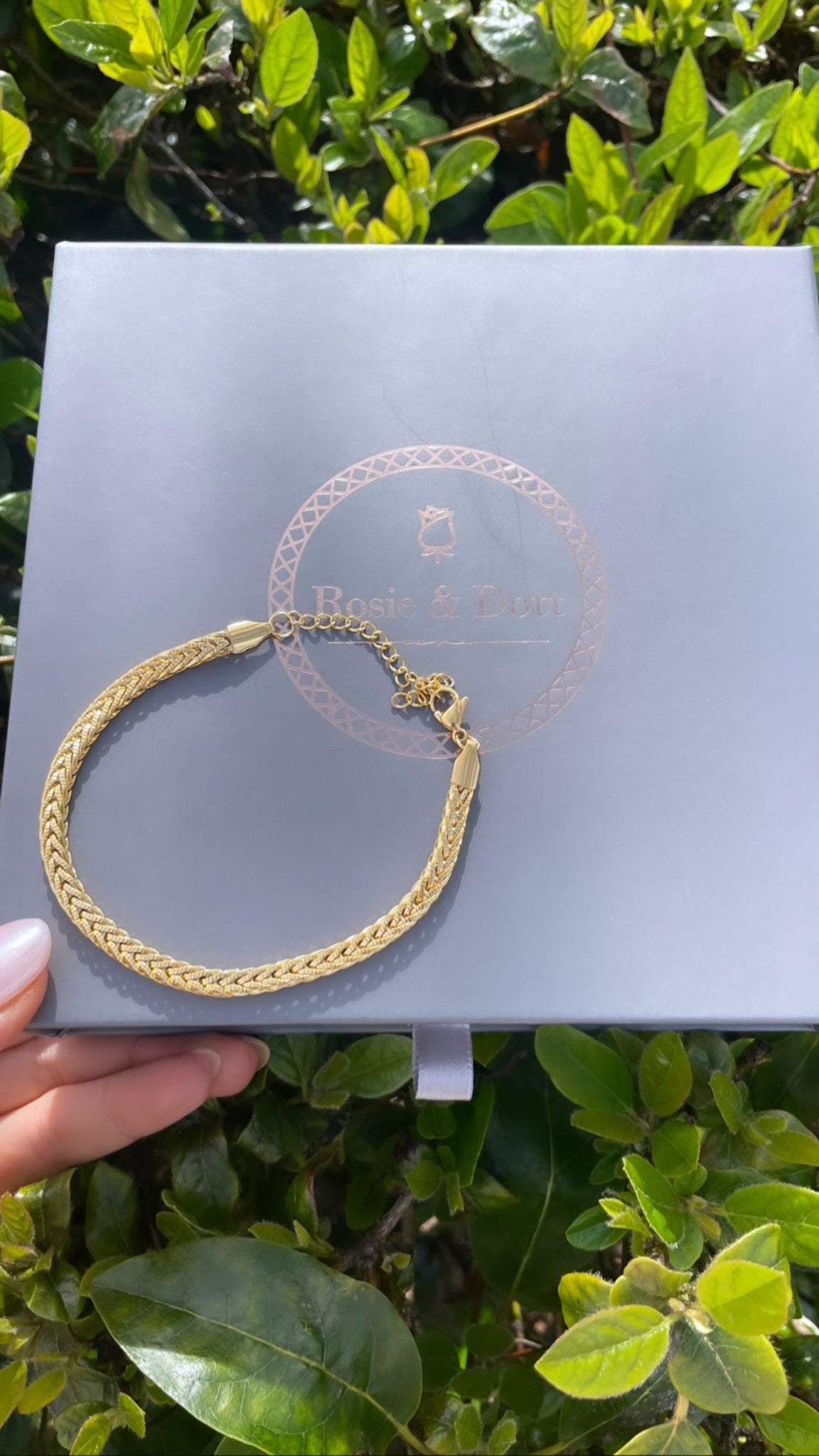 Plaited Bracelet - Gold