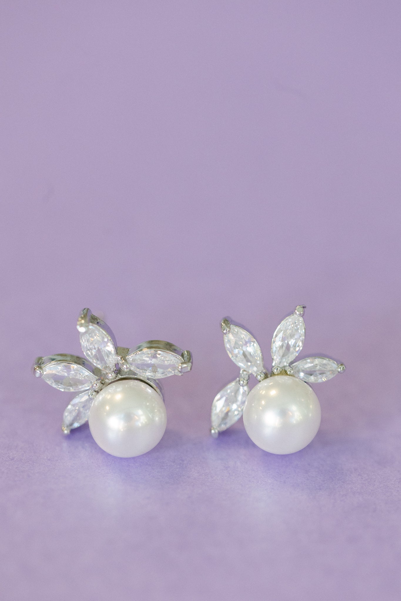 Snowdrop Earrings (Silver)