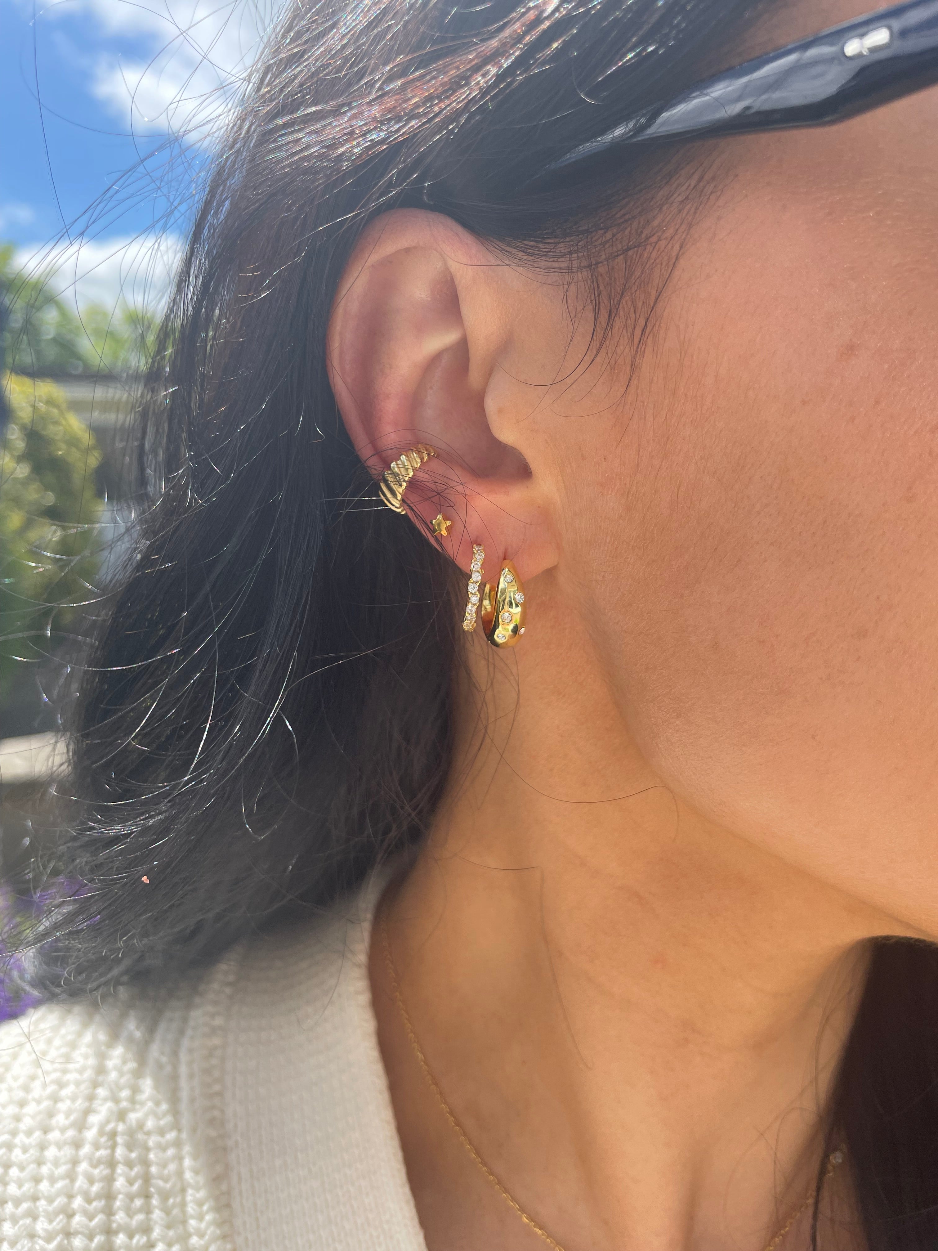 Maureen Mini Hoops (Gold)