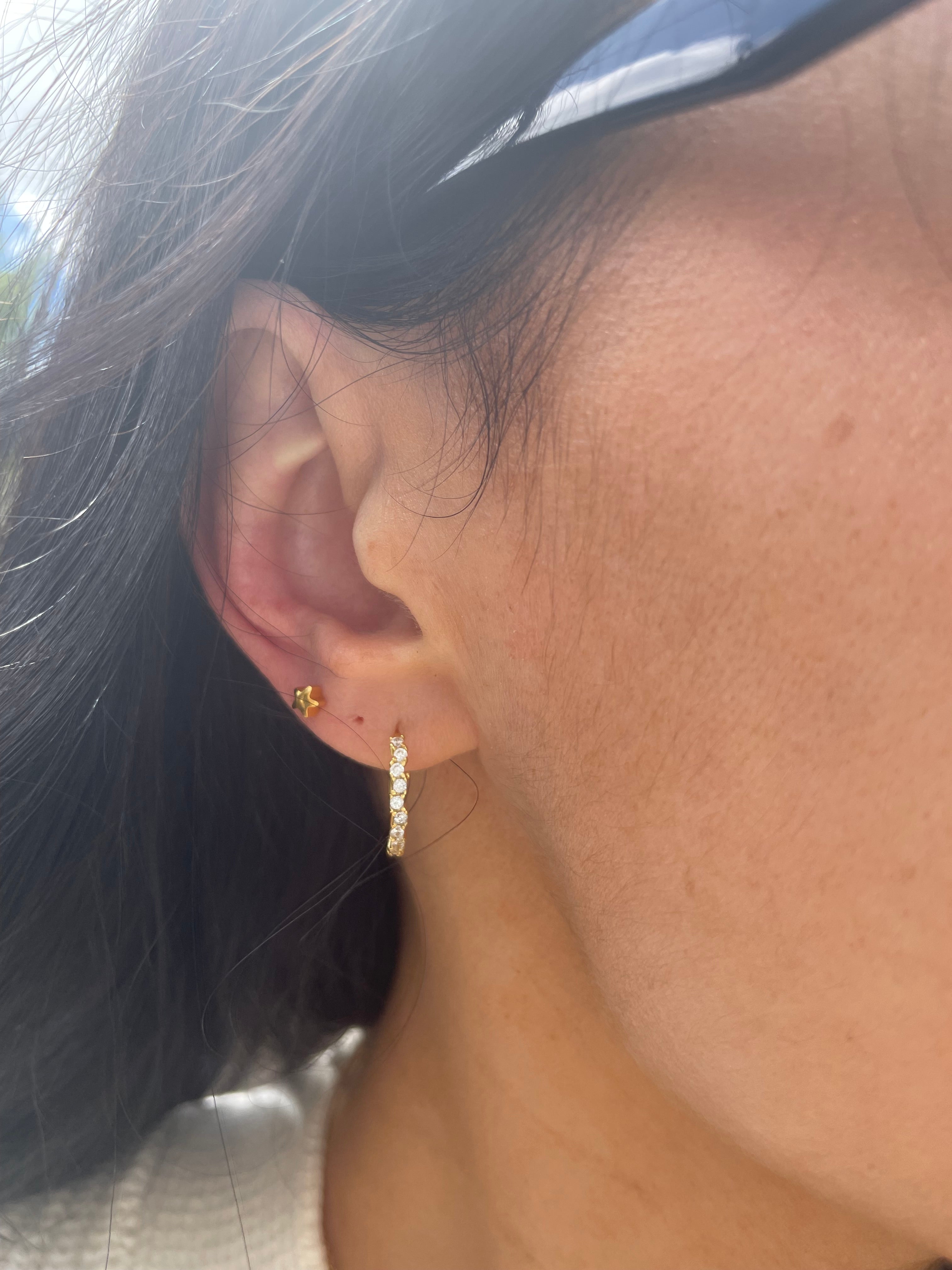 Maureen Mini Hoops (Gold)