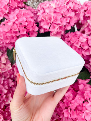 White Travel Case