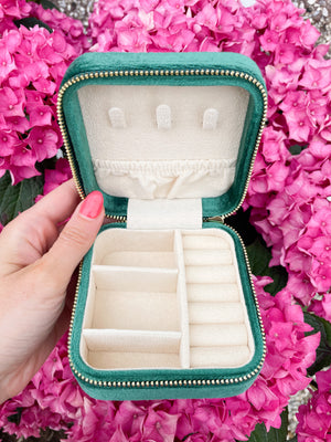 Forest Green Travel Case
