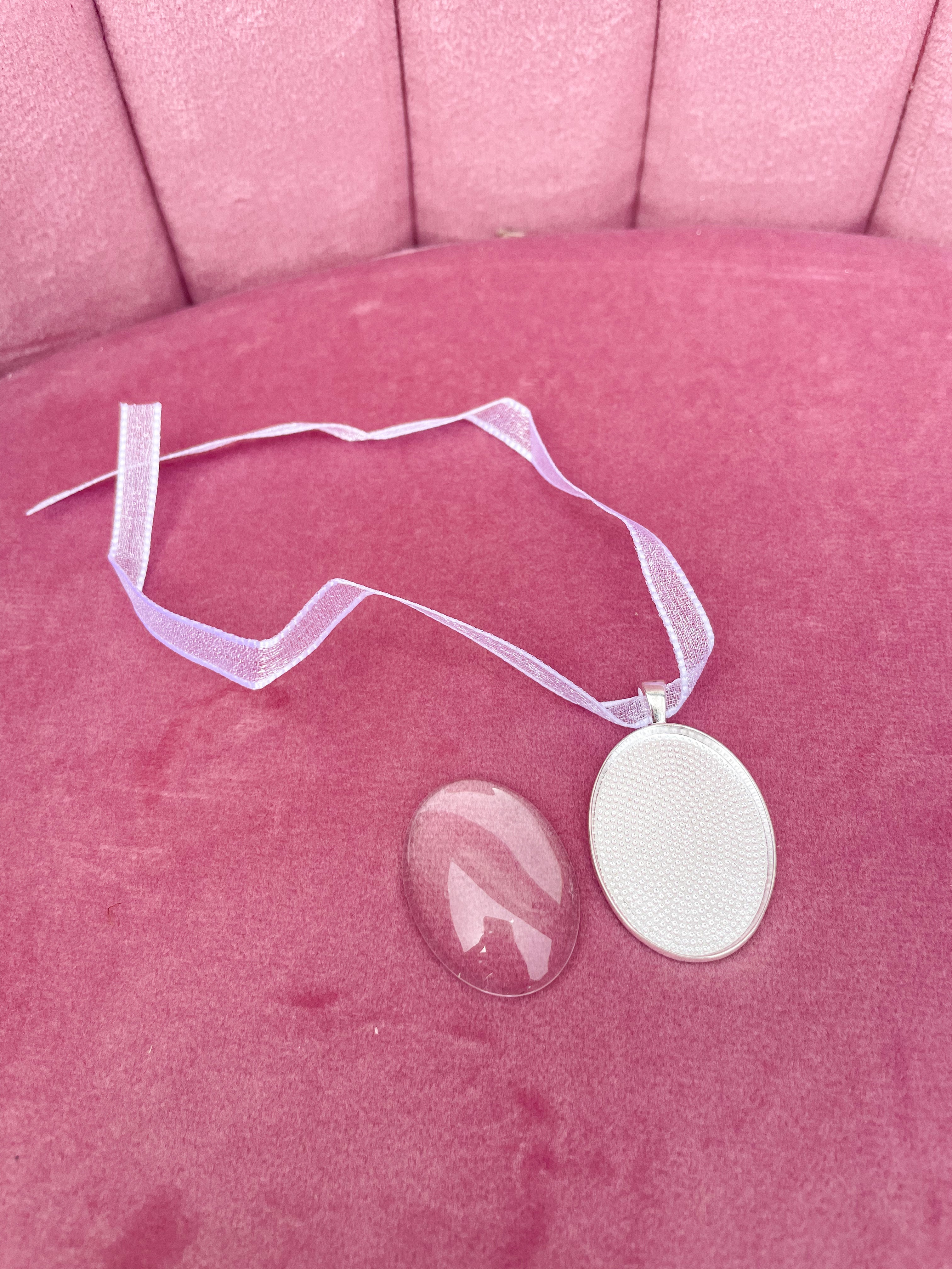 Oval Charm (Silver)