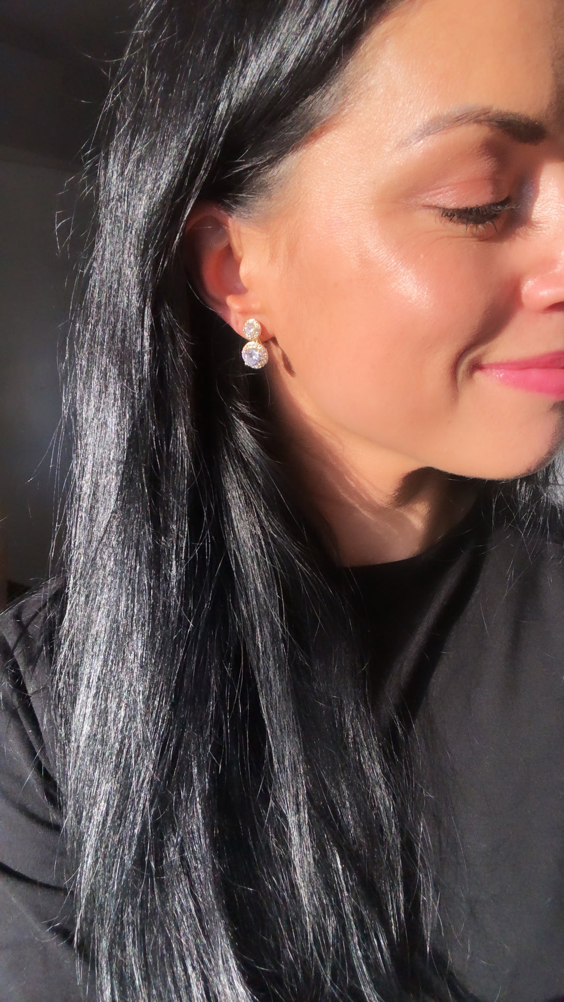Clip On Shimmer & Shine Earrings (Gold)