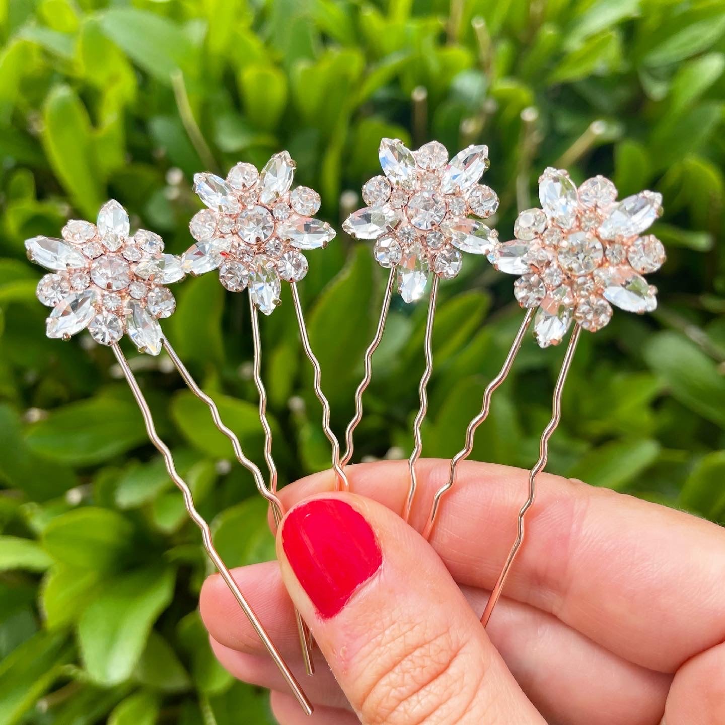 Primrose Pins (Rose Gold)