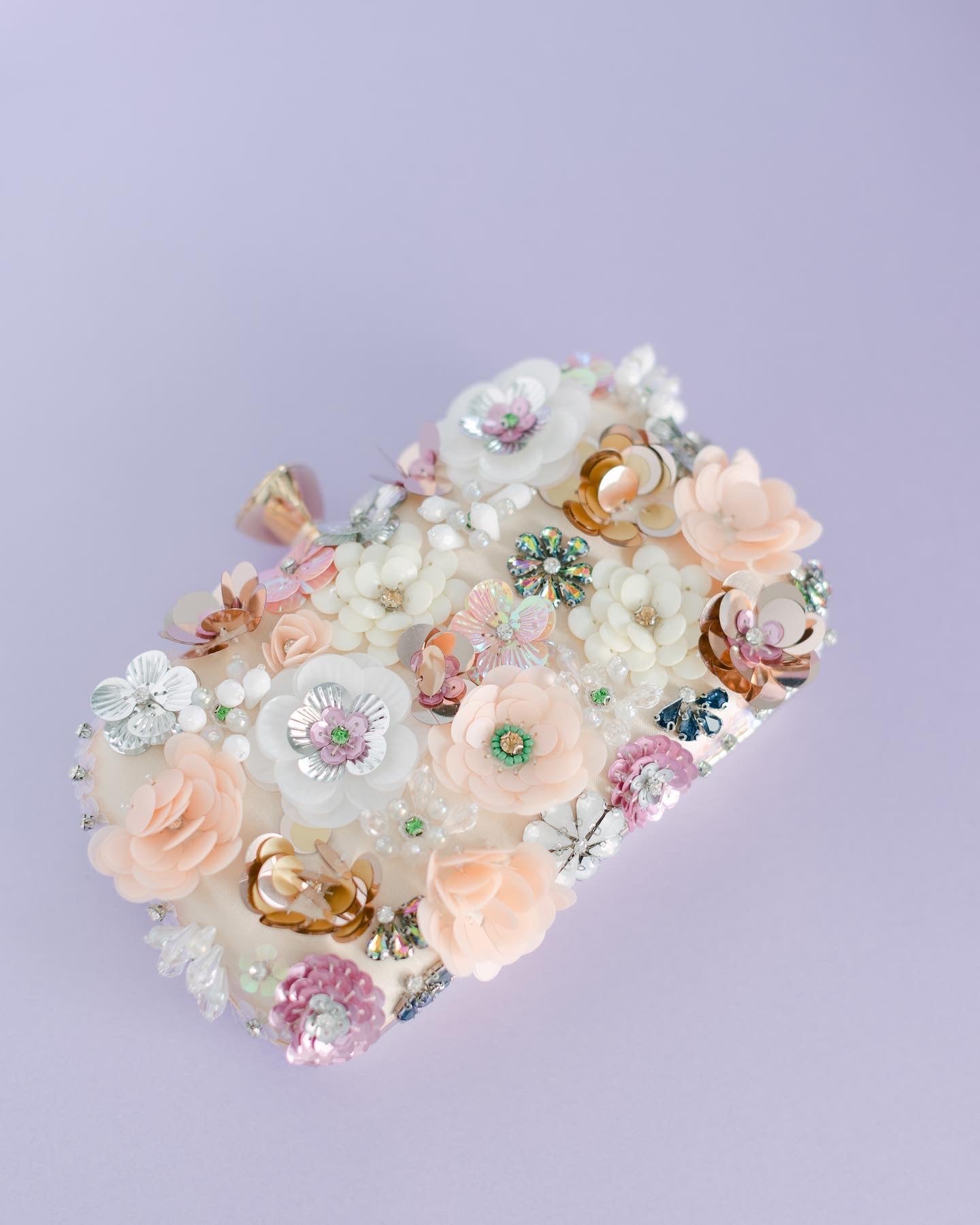 Floral Clutch Bag