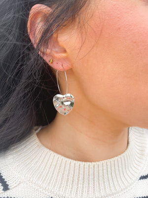Amour Earrings (Silver)