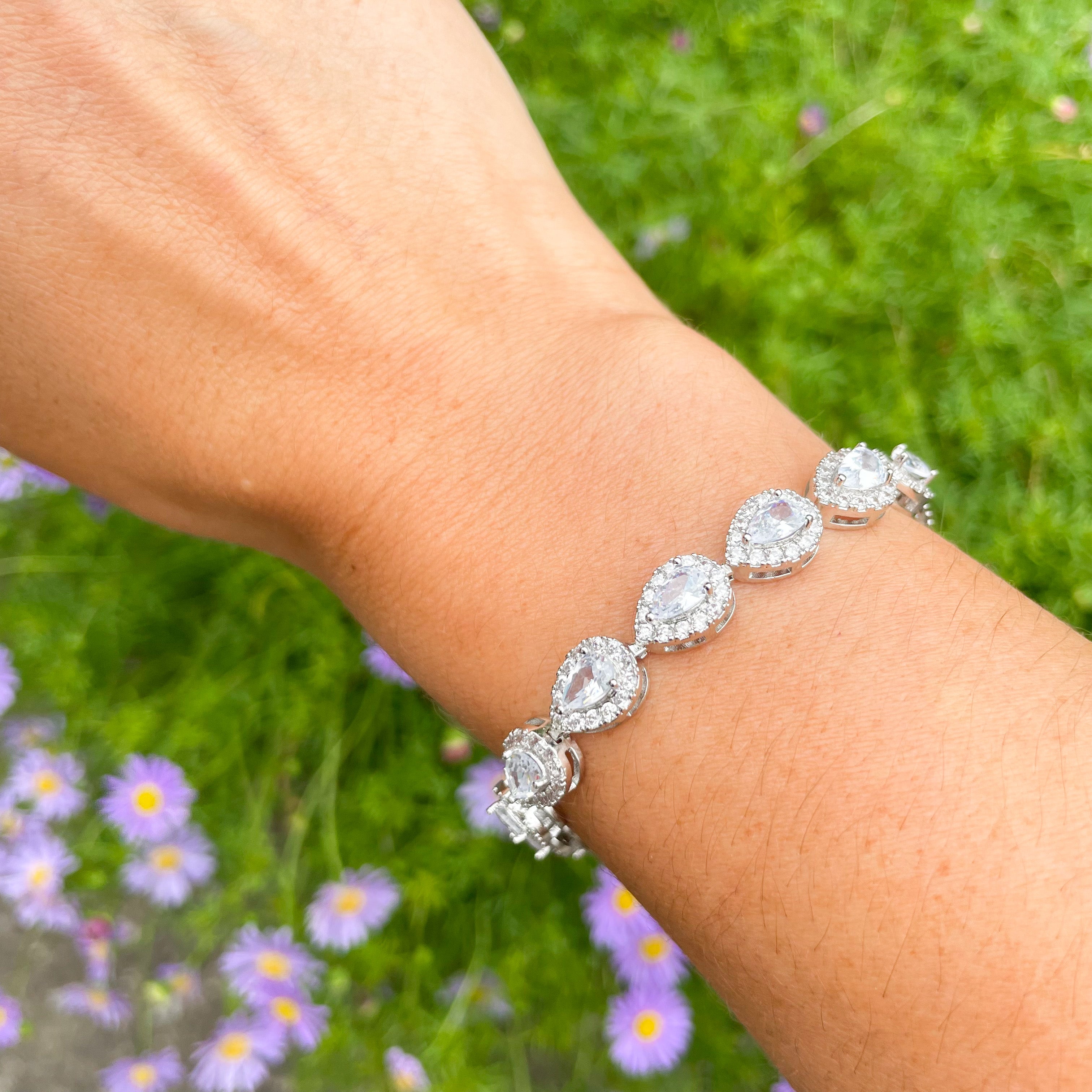 Diamond Drop Bracelet