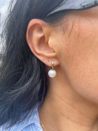 Silver Bar Earrings