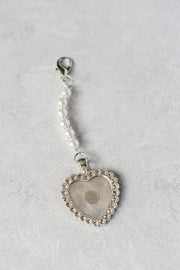 Bouquet Charm - Silver Heart