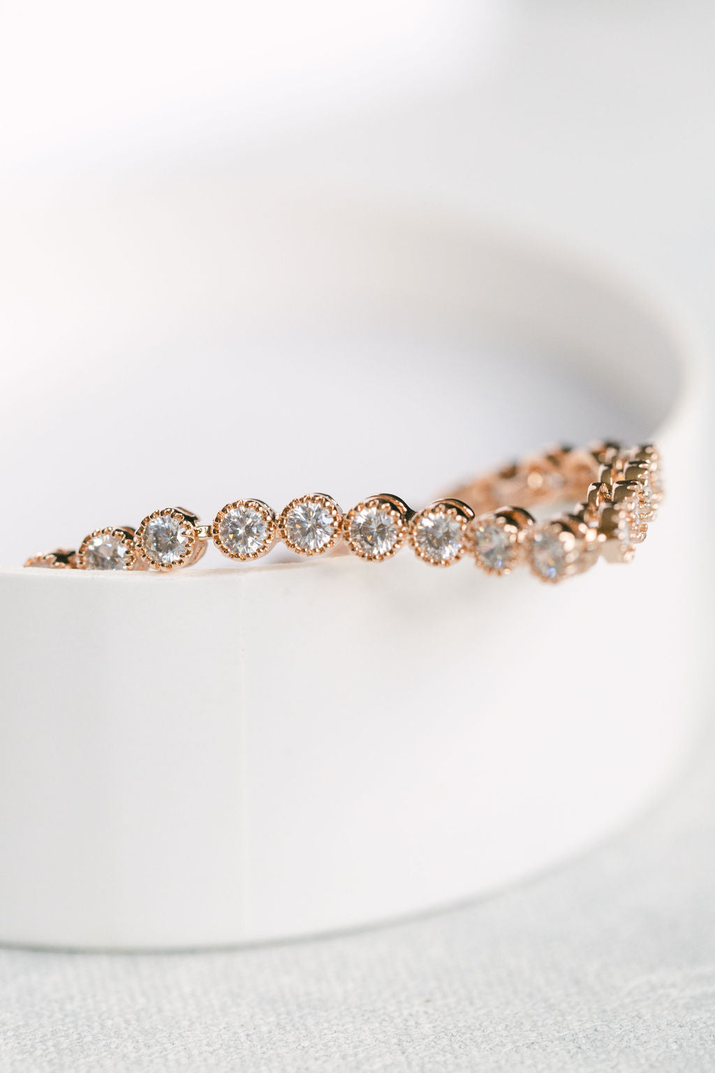 Halo Bracelet (Rose Gold)