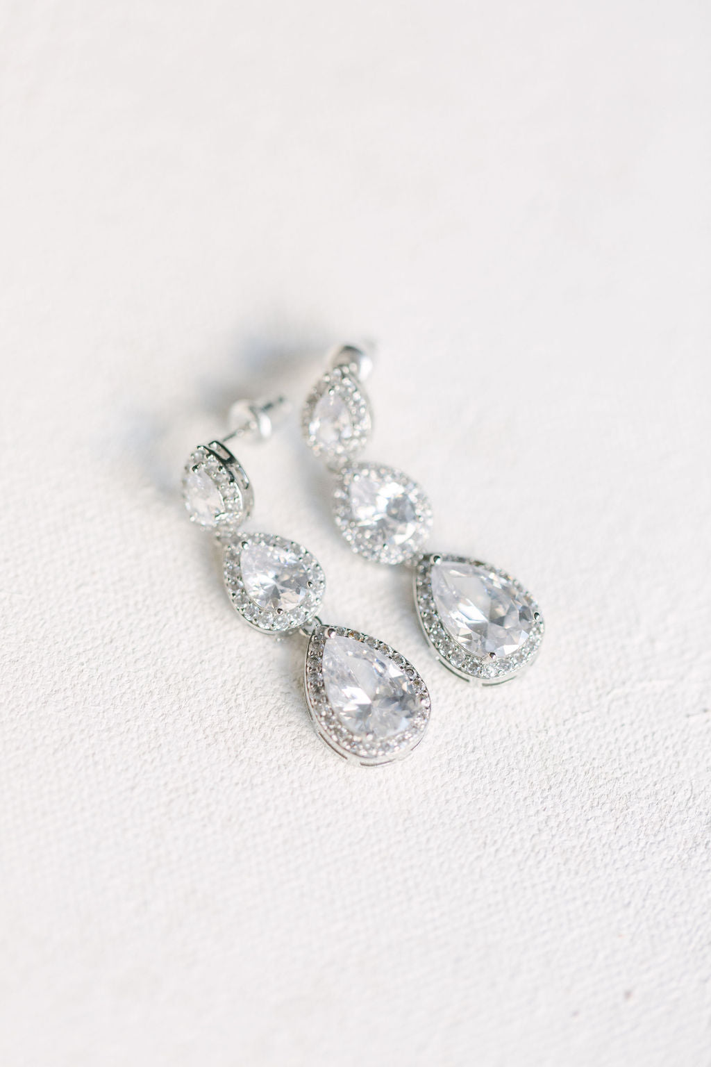 Diamond Drop Earrings