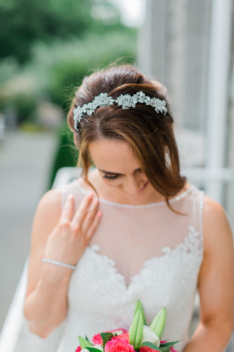 Wildflower Hairband (Silver)